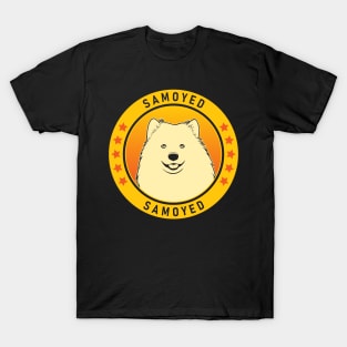 Samoyed Dog Portrait T-Shirt